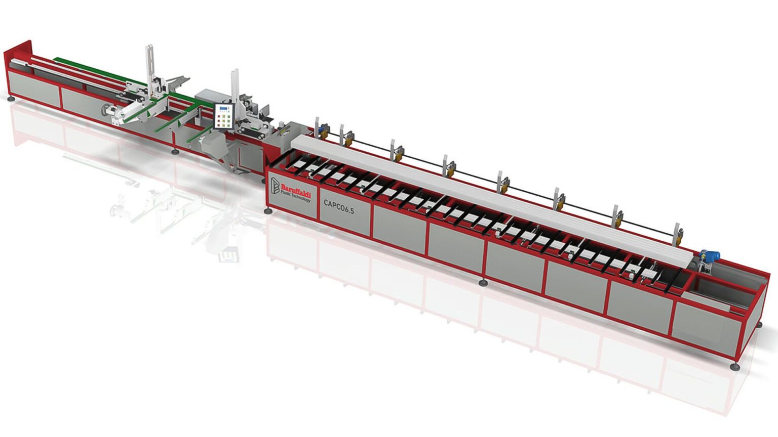 Cap inserter for roller shutters